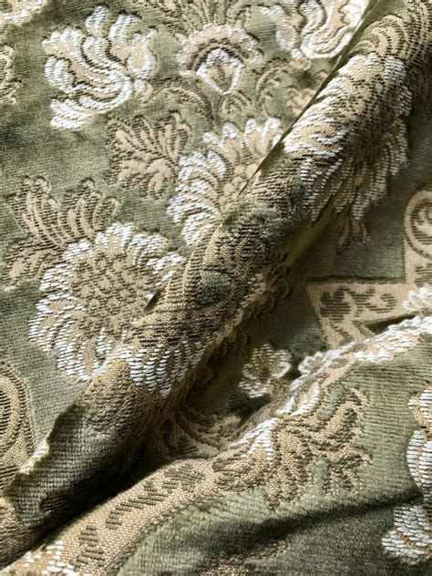 velvet brocade upholstery fabric